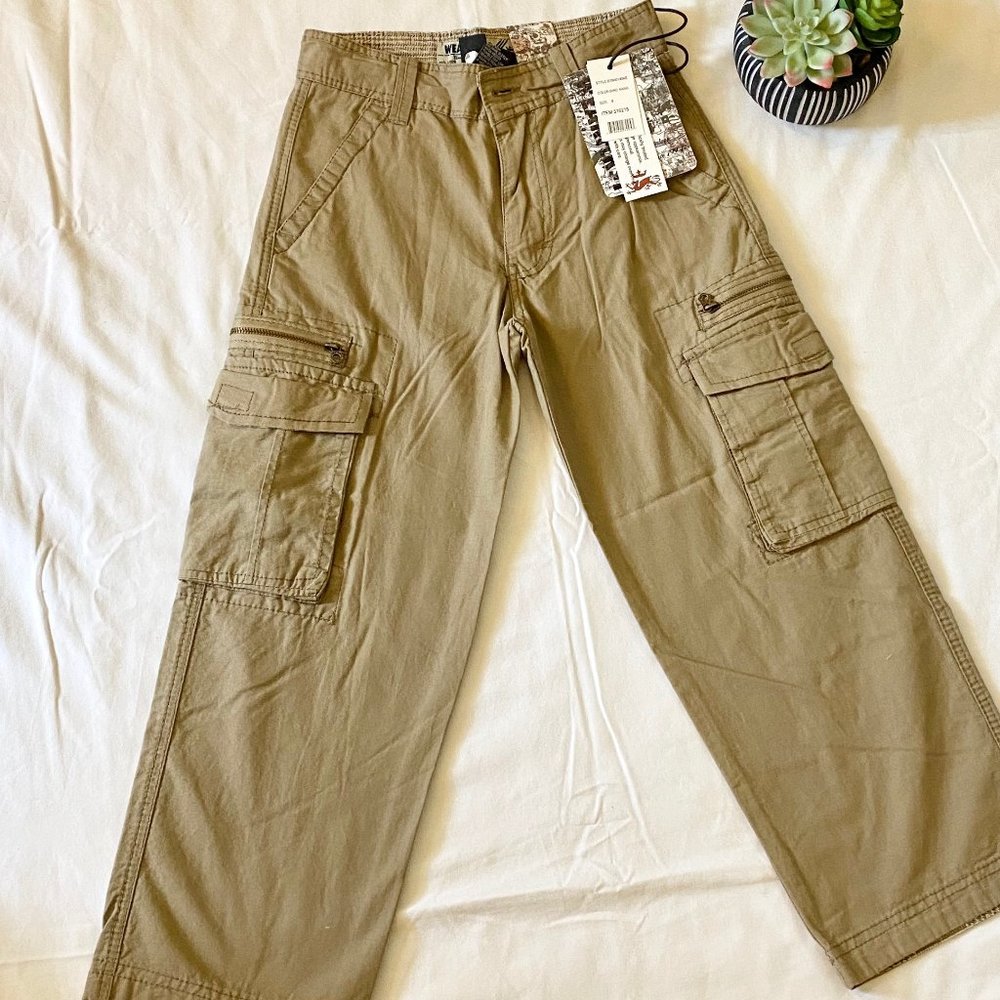 (4/$15) Wearfirst Cargo Boys 8 Pants